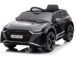 Audi RS6 - Elektrische Kinderauto 12V - Bluetooth - 1 - 4 jaar - Zwart