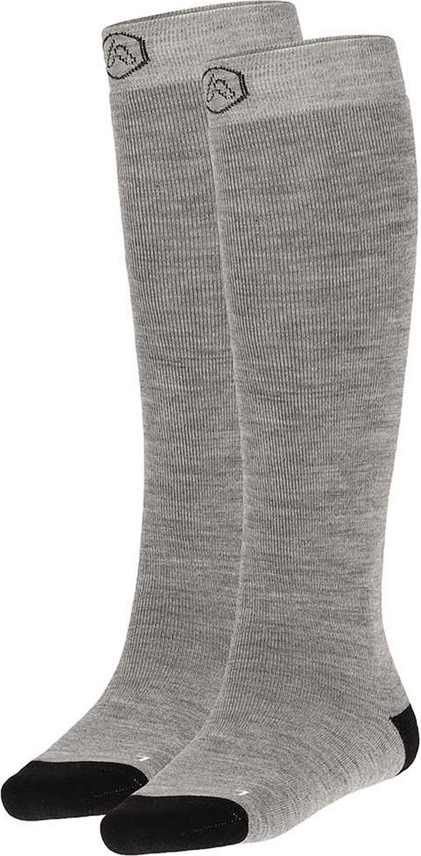 Apollo Skisokken Unisex Multi 2-Pak – Skisokken heren Skisokken dames Grijs