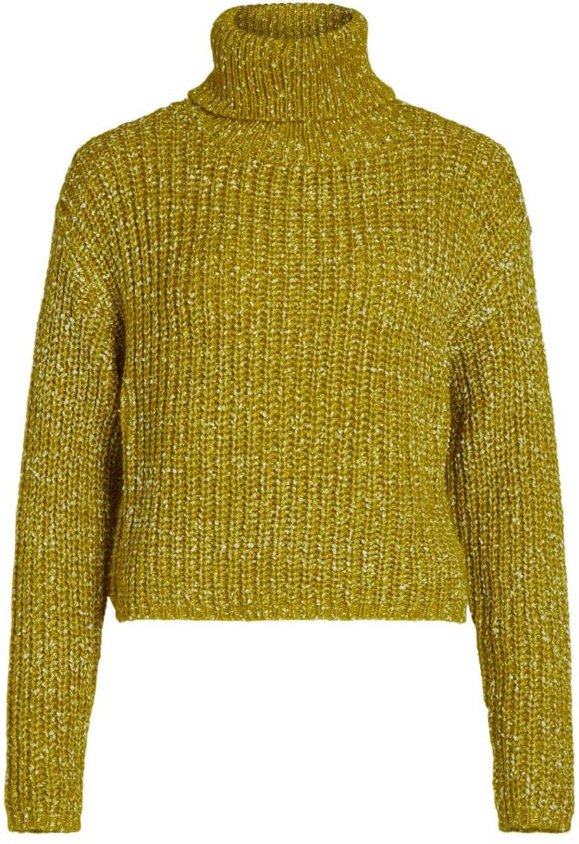 Vila - 14079848 - VITHERESE L/S ROLLNECK KNIT CROP TO