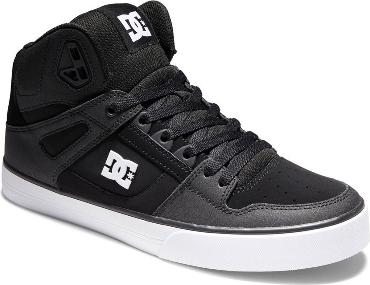 DC SHOES Pure High-Top Wc Sneakers Heren - Black / Black / White - EU 42.5