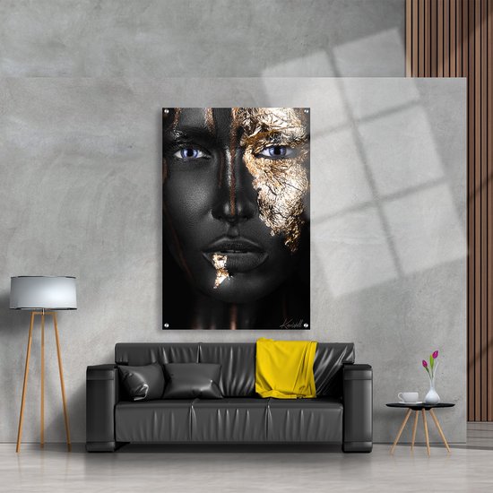 Luxe Plexiglas Schilderij Deep Look | 90x60 | Woonkamer | Slaapkamer | Kantoor | Muziek | Design | Art | Modern | ** 5MM DIK**