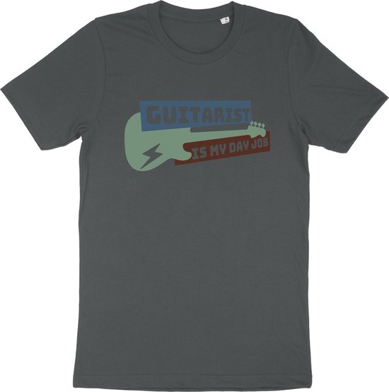T-shirt Guitar Enthusiast - Musicien - Grijs - XL