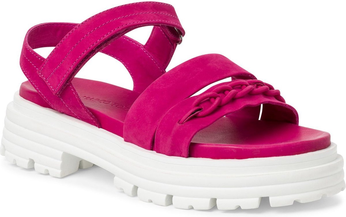 Marco Tozzi Dames Sandaal 2-2-28709-20 510 F-breedte Maat: 38 EU