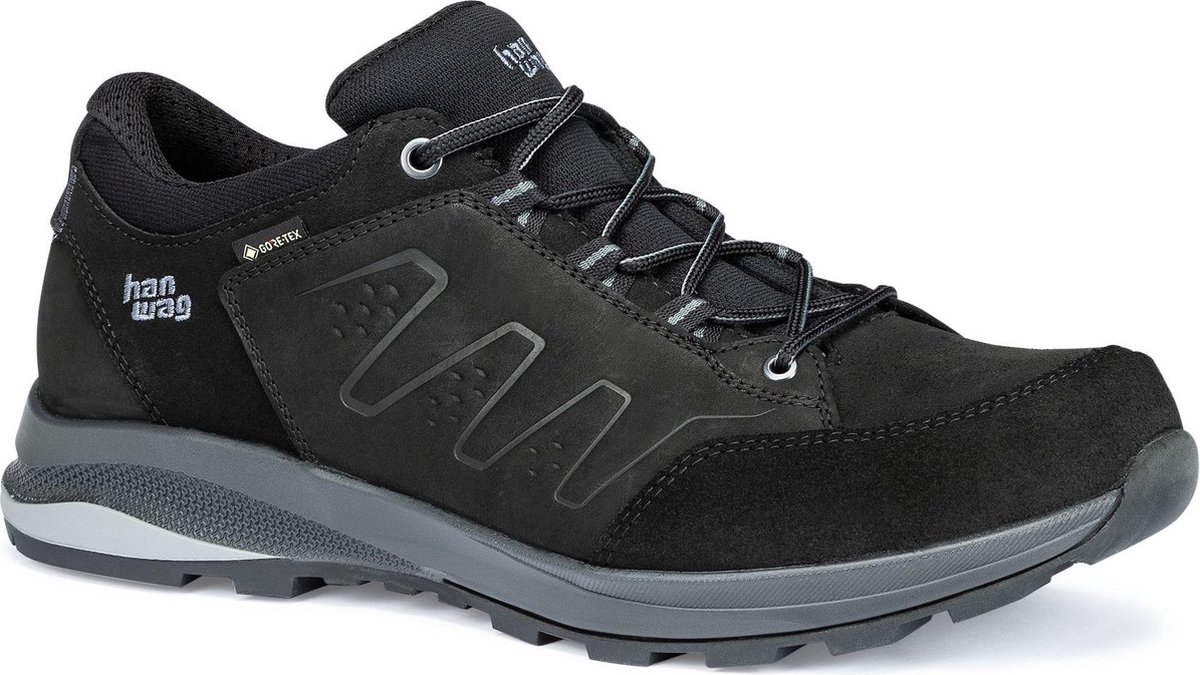 Hanwag Torsby Low SF Extra GTX Wandelschoen Heren waterdichte lage wandelschoenen /Asphalt Zwart