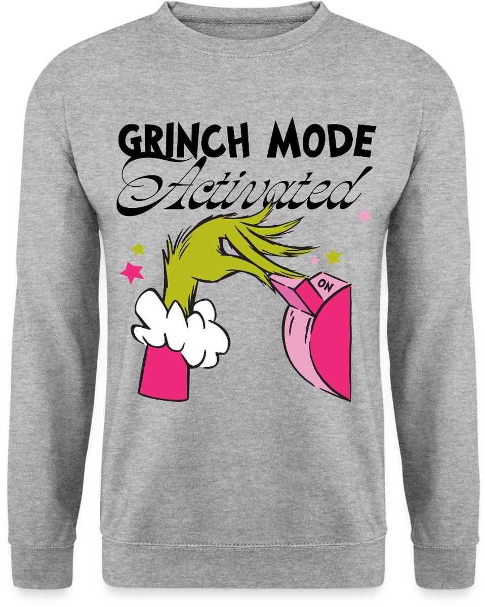 The Grinch Grinch Mode Geactiveerd Sweater Heren