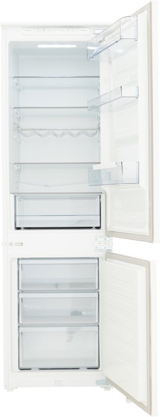 Frilec BERLIN278-NF-011E - Inbouw koel-vriescombinatie - 246 liter - No Frost - Drankenrek