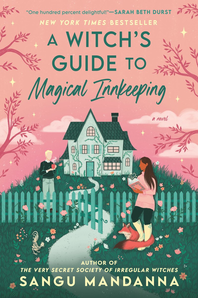 Omslag van A Witch's Guide to Magical Innkeeping