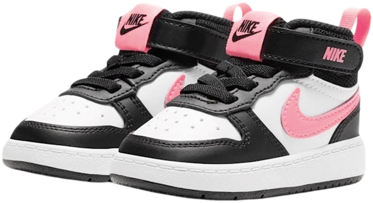 Nike Court Borough Mid 2 Sneakers Junior Zwart