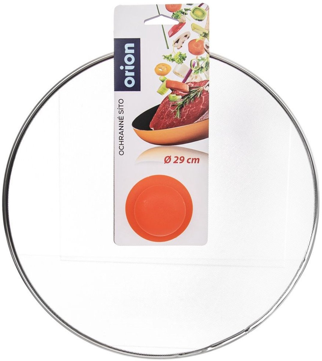 Orion Kitchen - Spatdeksel - Metaal - 29 cm - Antislip Handgreep - Multifunctioneel
