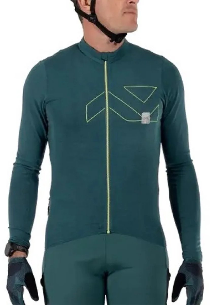 Leatt Mtb Endurance 4.0 T-shirt Met Lange Mouwen Man Turquoise