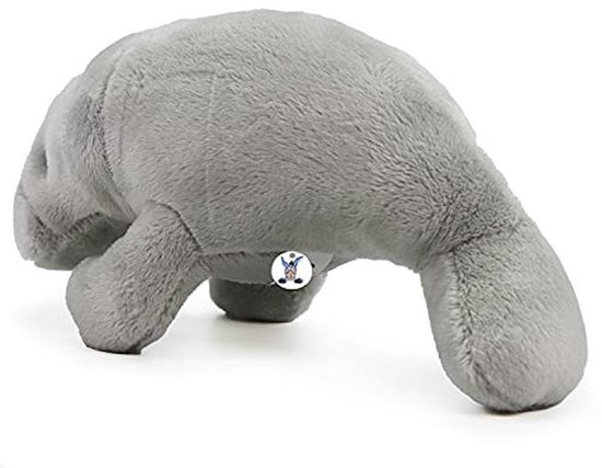 Knuffeldier Manatee Zeehond Pluche Dier van Merkloos — afbeelding 4