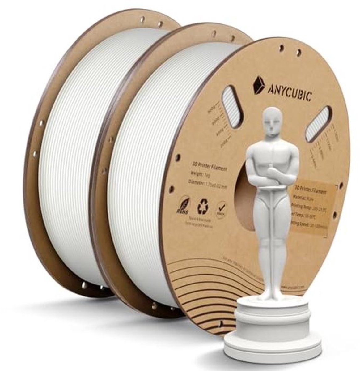 PLA Plus 3D Printer Filament 1.75mm 1KG Spool - Zeer Sterk en Precisie