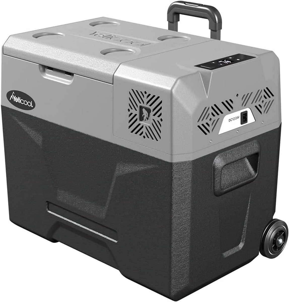 Draagbare Elektrische Koelbox Compressor 40L - 12/24V & 230V - App Bediening - Koel/Vries
