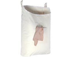 Wasmand - Katoen - 72*45 cm - Beige - Grote inhoud