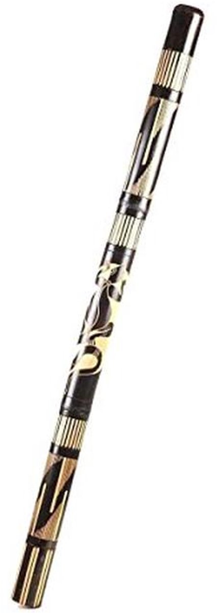 Bamboe Didgeridoo Met Handgeschilderde Dotschildering - 120cm
