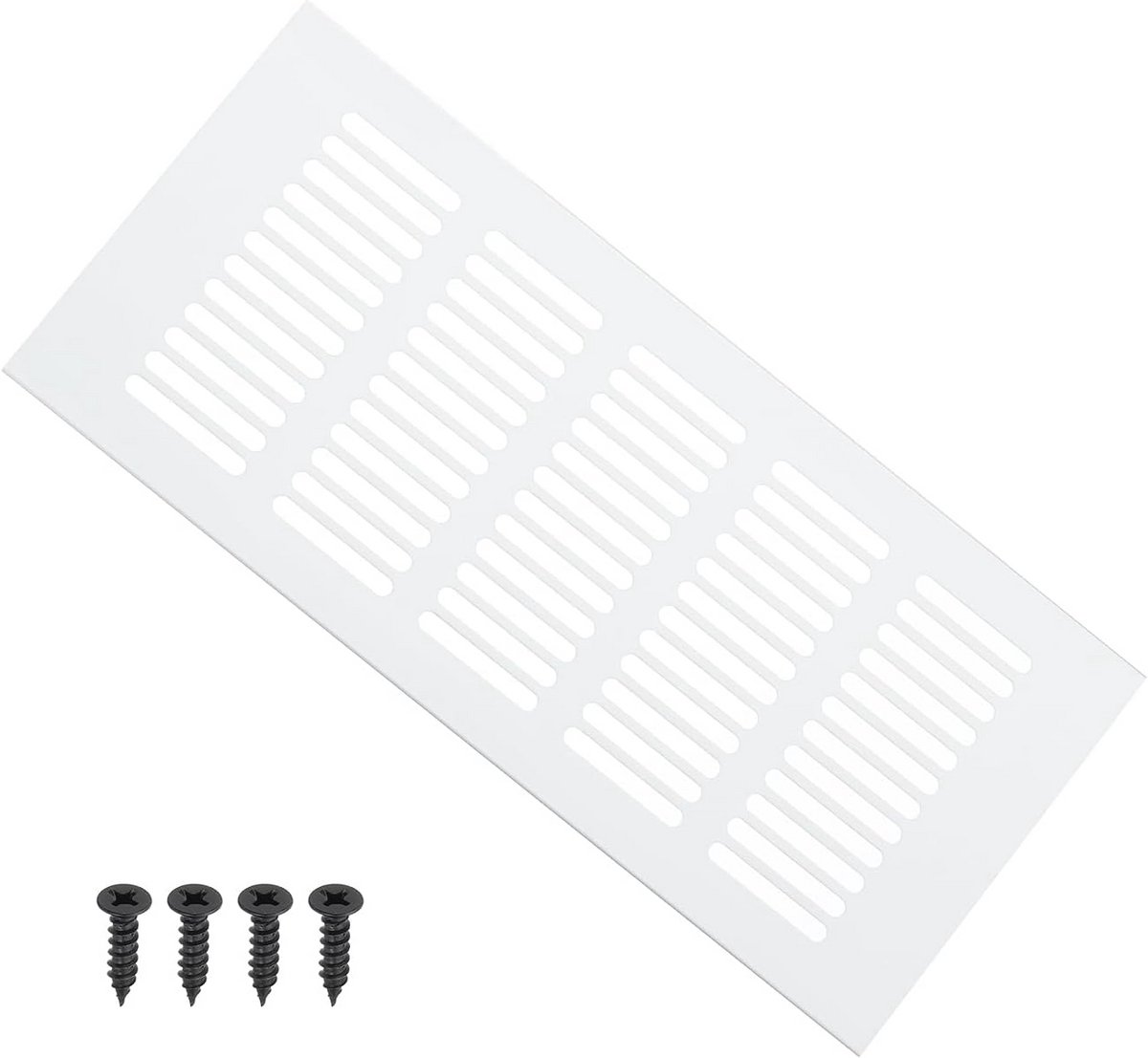 Aluminium Ventilatiepaneel 20x10 cm voor Kastdeur en Plafond