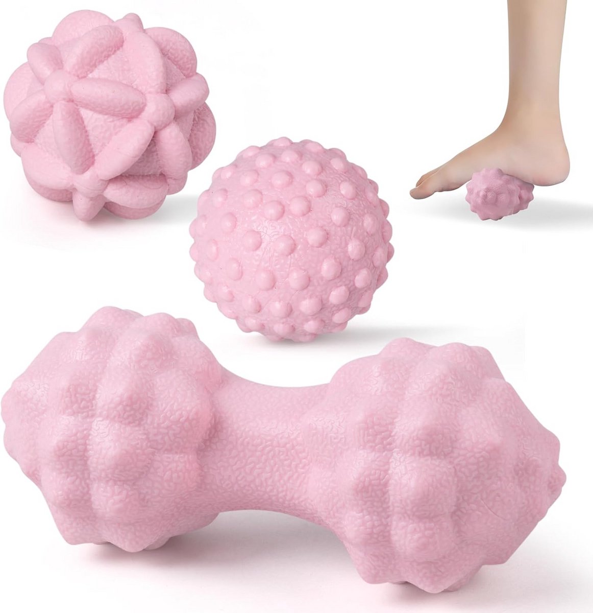 Set van 3 Massageballen voor Spierontspanning - Trigger Point Myofascial Release