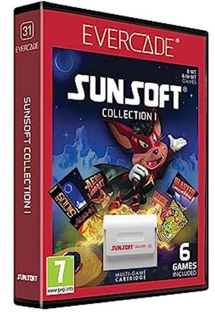 Sunsoft Collection 1 - Evercade Cartouche N°31