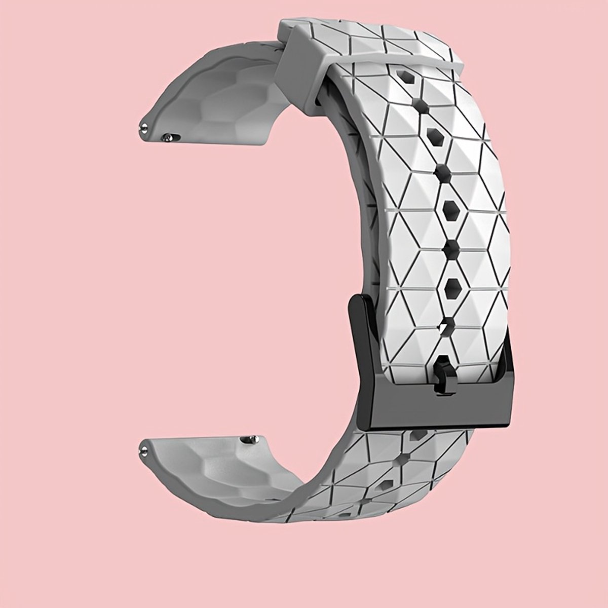 Meerkleurige siliconen bandjes voor Samsung Galaxy Watch en Garmin Venu, 20 mm