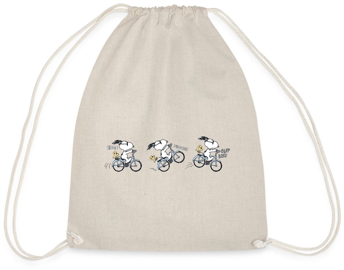 Peanuts Snoopy Fiets Gymtas