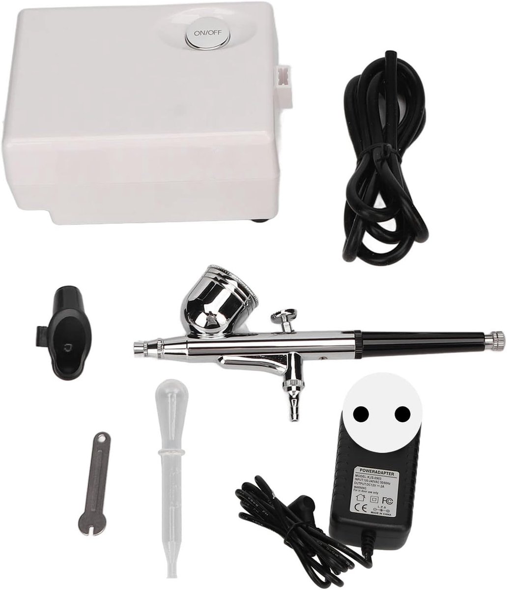 Sprinkler voor Gezicht - Oxygen Injector - Fijne Mist - Diepe Hydratatie - Hoge Druk Handverstuiver - 100-240 V (EU)