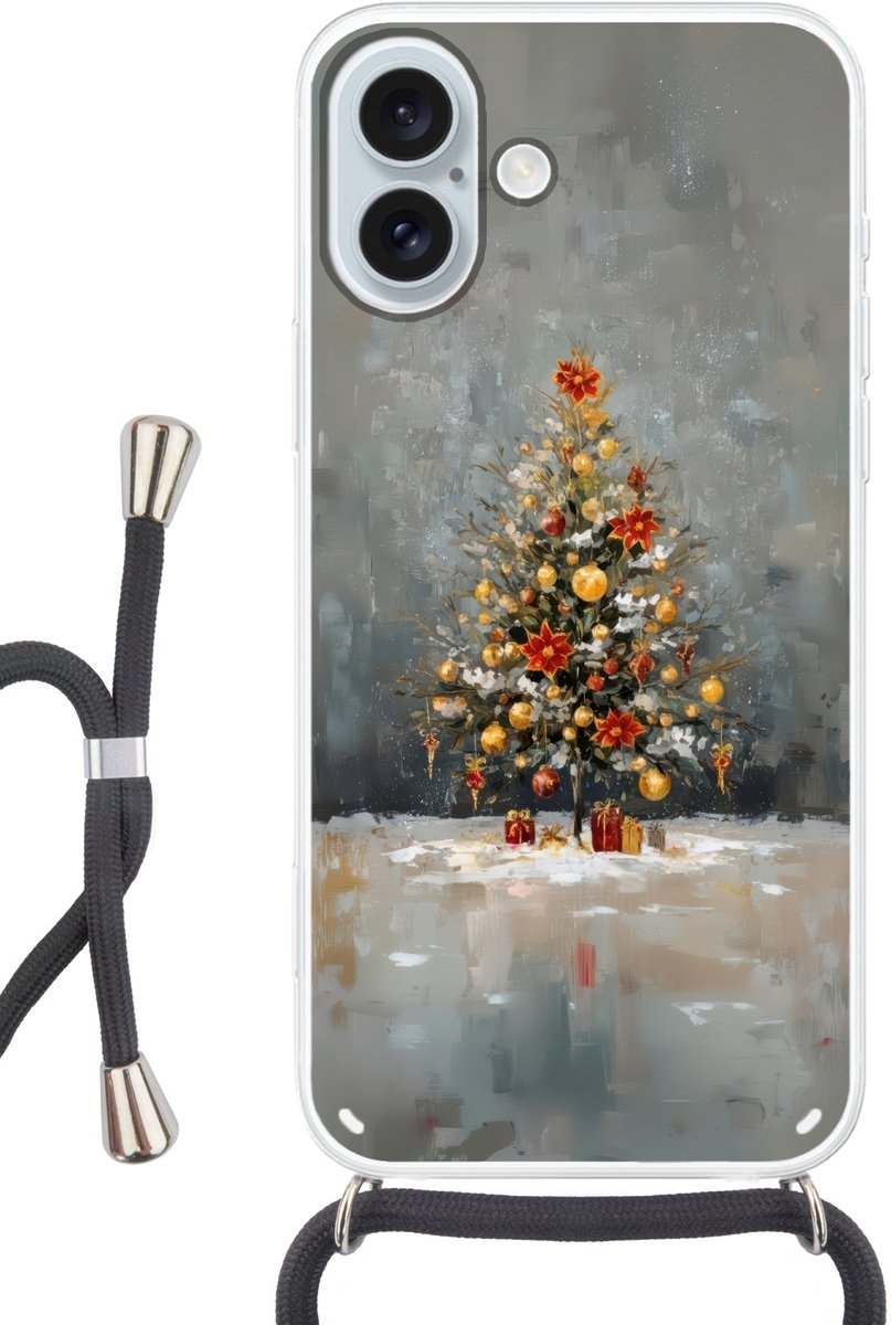 Kerstboom - Cadeaus - Rood - Goud