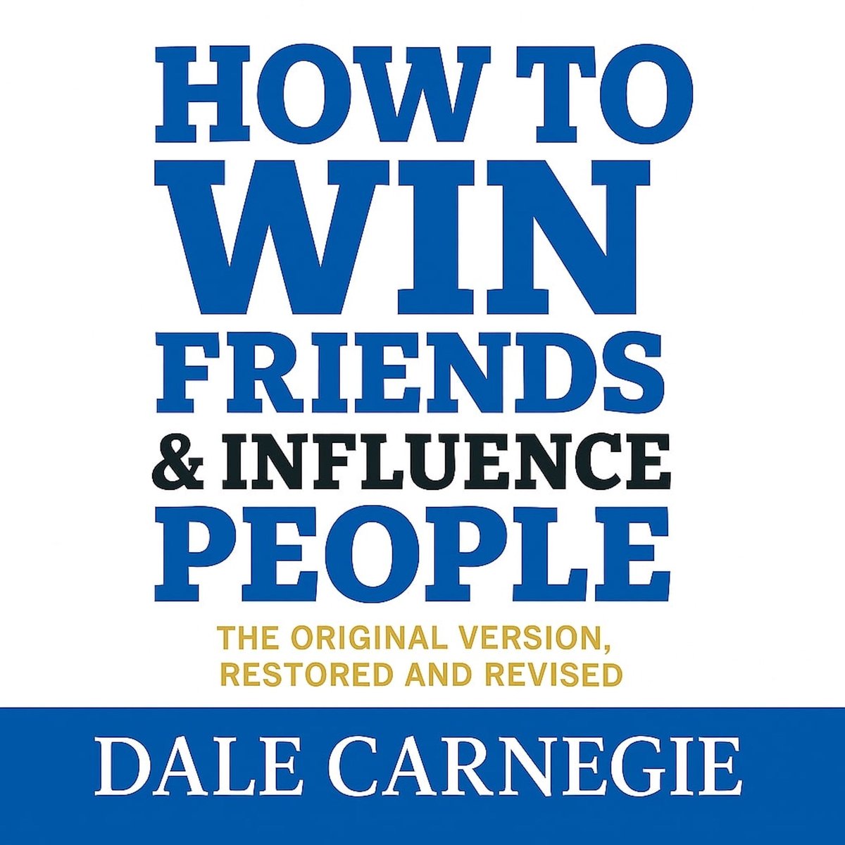 Omslag van How to Win Friends and Influence People