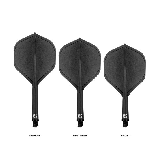 Shot Flight Deck System Black NO2 - Dart Flights van Shot! — afbeelding 2