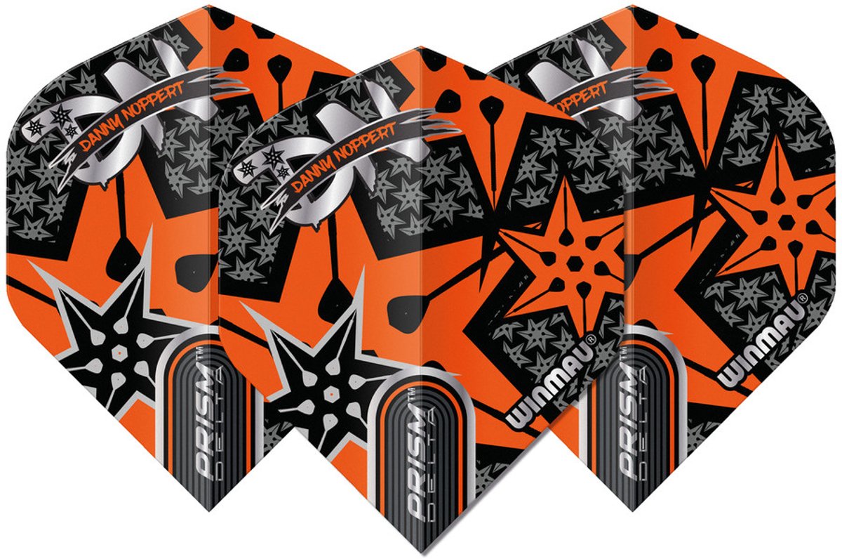 Winmau Prism Delta Danny Noppert Orange - Dart Flights