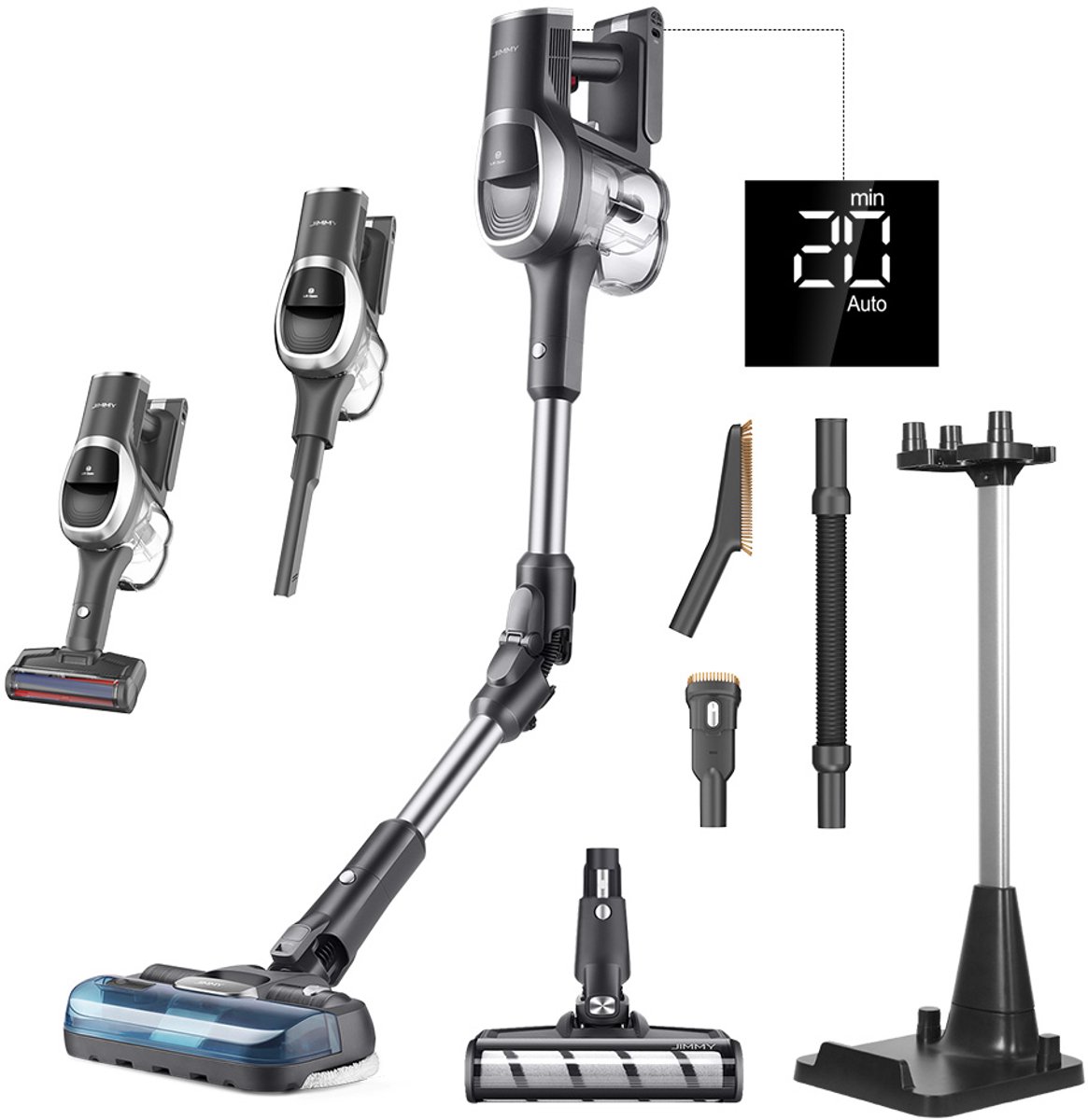 ​JIMMY JV9 Pro Aqua Cordless Vacuum Cleaner - 160AW Suction - ​JIMMY - €299,00