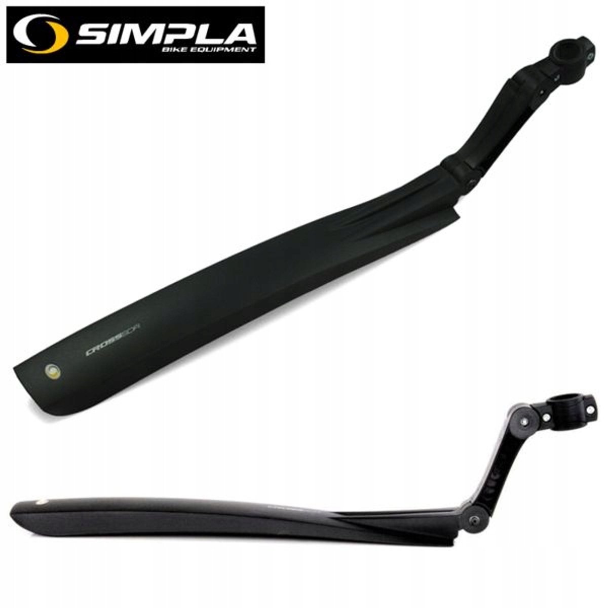 Simpla CROSS Achterspatbord Universeel 24-29" Verstelbaar