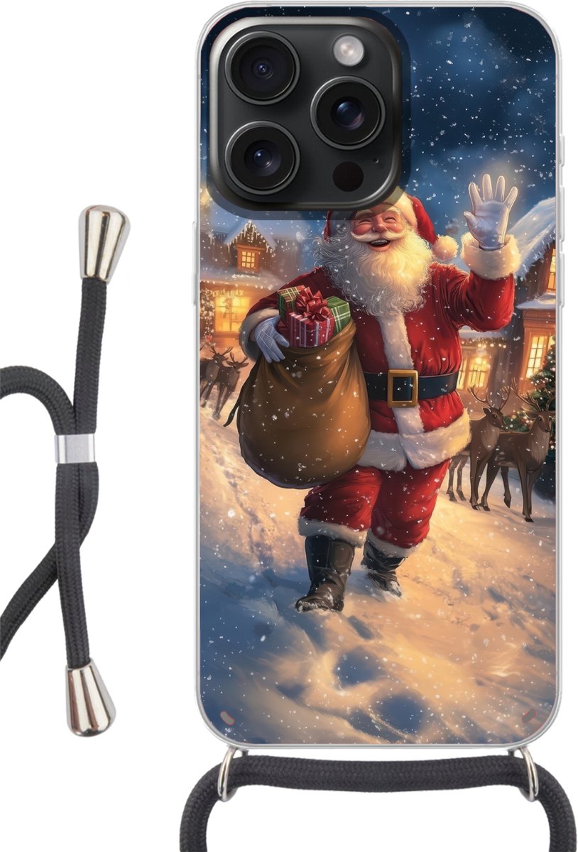 Kerstman - Dorp - Hert - Donker