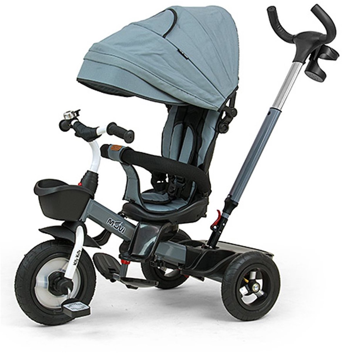 Milly Mally Movi Driewieler - Driewieler - Unisex - Grijs