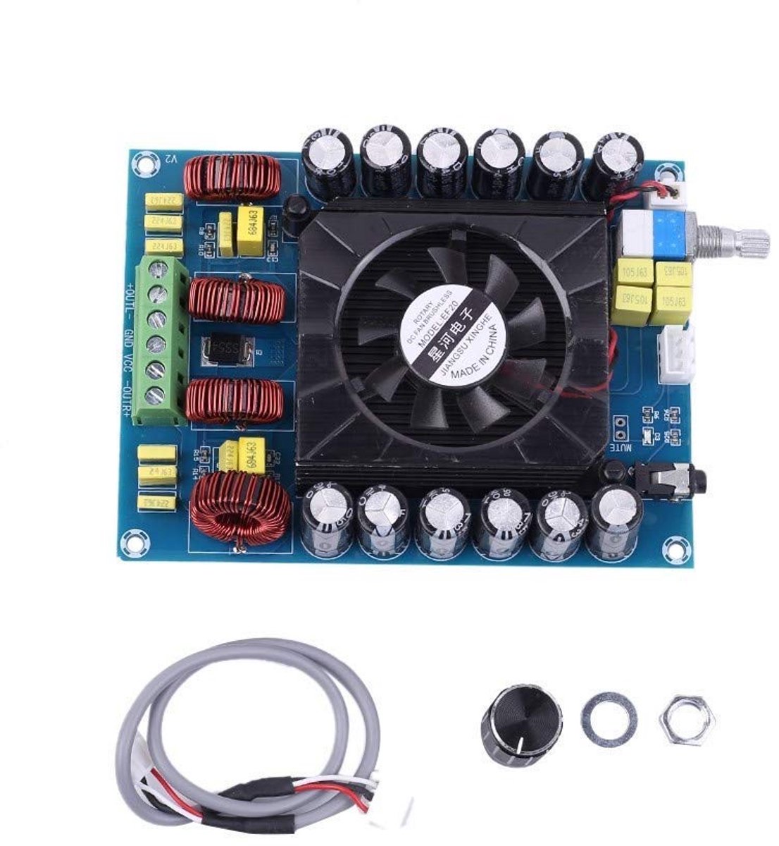 Digitale Audio Versterker Module 160W+160W Dual-Channel DC 12V-24V voor DIY Speakers