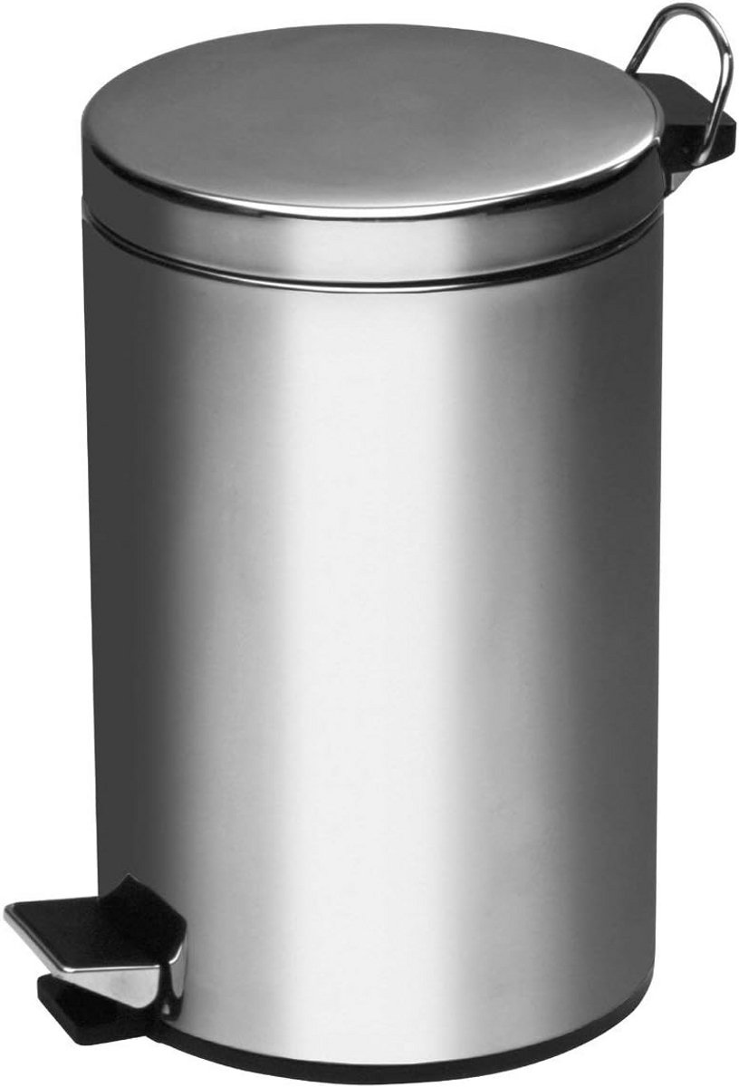 Pedalemmer RVS 5 Liter - Hygienische Keukenprullenbak met Trapsysteem