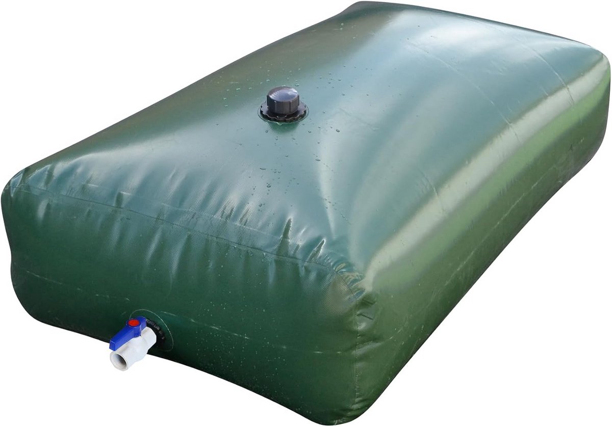 Flexibele Opvouwbare Watertank 1000 Liter - Zachte Regenton Buitenopslag voor Tuinirrigatie