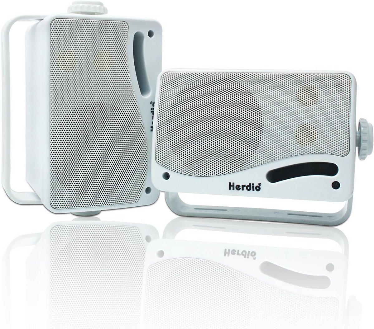 Waterdichte Bluetooth Buitenluidsprekers 200W - 3-weg Marine Speaker voor Tuin, Boot en Terras (Wit, Set van 2)