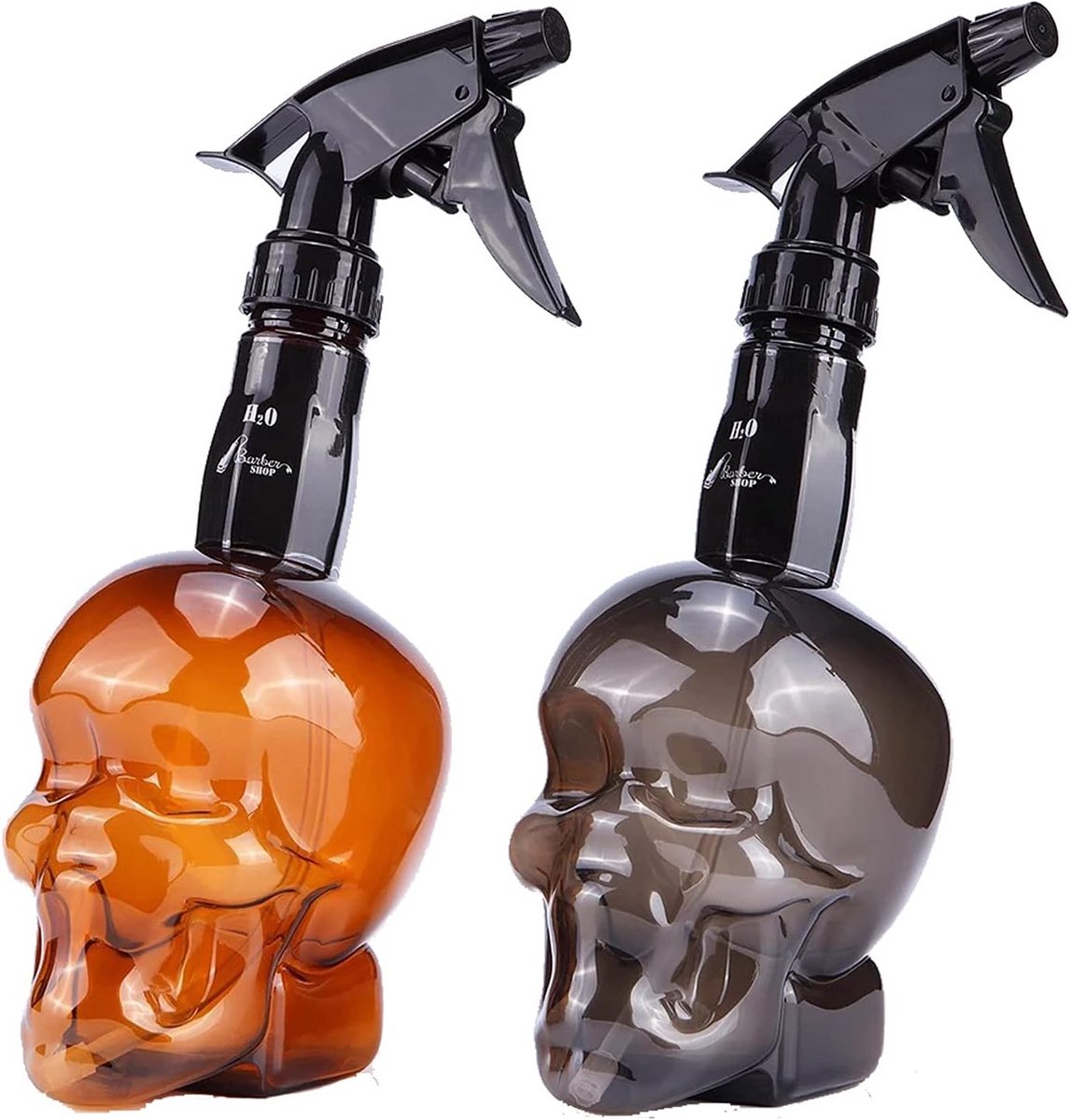 Set van 2x Fijne Nebel Spuitflessen 500ml voor Haar en Planten