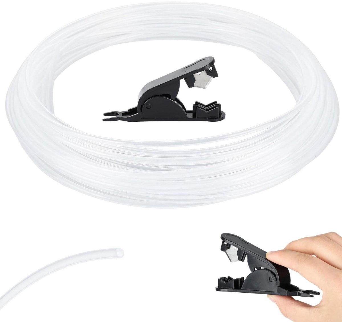 15 Meter PTFE Teflon Slang voor 1.75mm 3D Printer Filament - Hoge Temperatuur