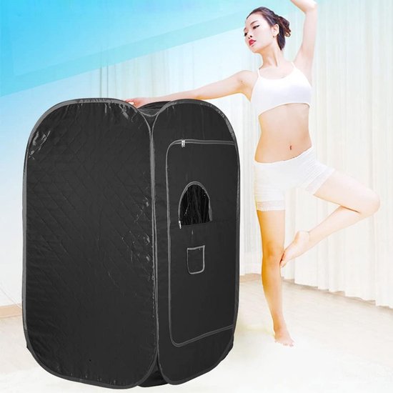 Draagbare Opvouwbare Thuis Sauna met Stoel - Stoomcabine voor Ontspanning en Therapie