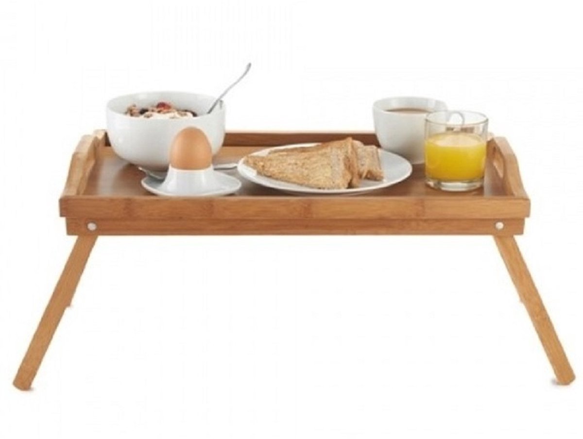 Excellent Houseware Bamboe Serveertray - 50 x 30 x 21 cm