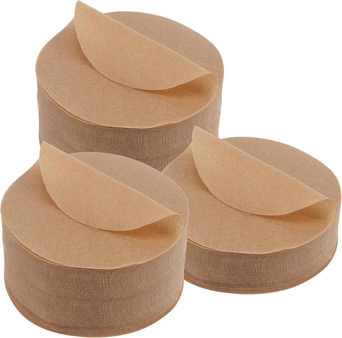 Rond Bakpapier voor Hamburgerpers - 500 Vellen Antiaanbak - 11 cm