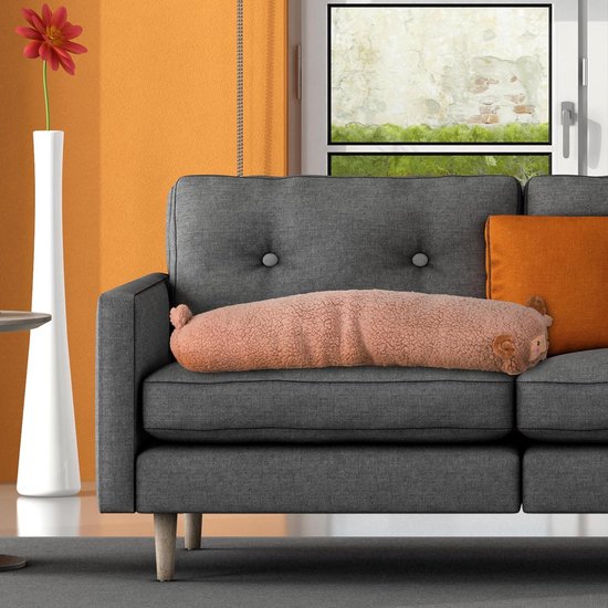 OUKEYI Jouet En Peluche En Forme De Chien Corgi Mignon, Coussin En Peluche Doux De Dessin Animé, Cadeau Pour Fille Et Garçon (marron, 30 Cm