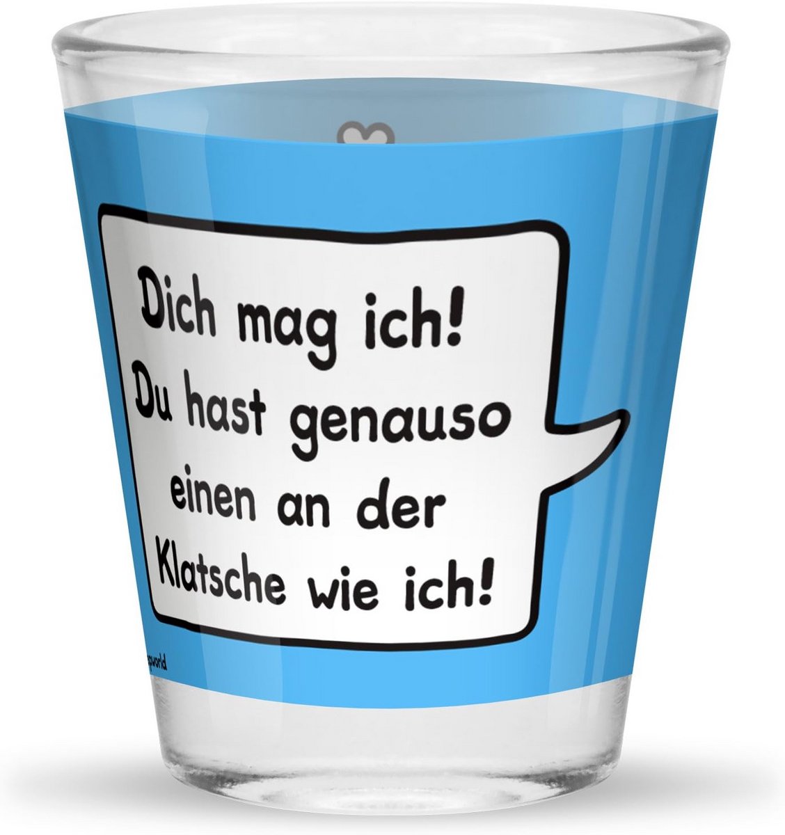 Set van 6 Borrelglazen "Klatsche" - Shots & Feestglazen voor Elke Gelegenheid