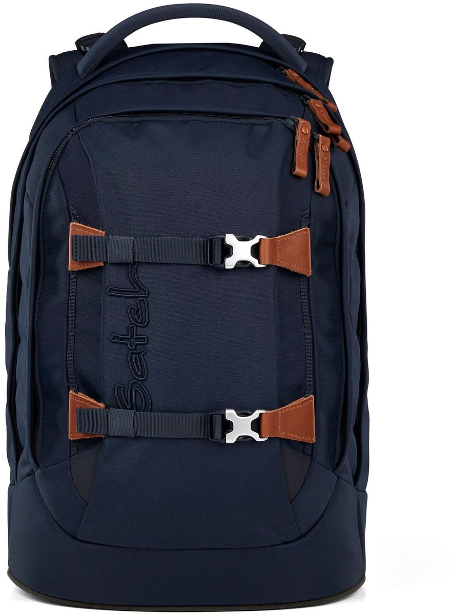 satch Schoolrugzak met laptopvak Skandi Edition Pack Nordic Blue Donkerblauw