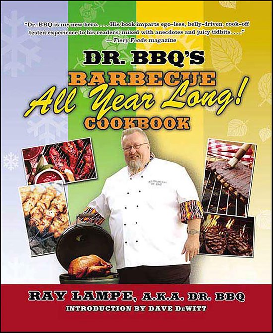 Dr. BBQ's Barbecue All Year Long! Cookbook - cover