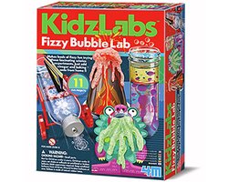 4M Wetenschap En Spel - Jouw Bruisend Bubbel Labo - 11 Experimenten - Scheikunde - KidzLabs - 5 Jaar
