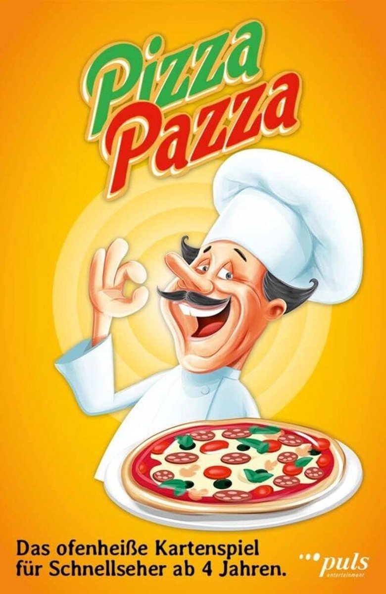 Grappig Kaartspel voor Pizzaliefhebbers - Geschikt voor Kinderen vanaf 4 Jaar