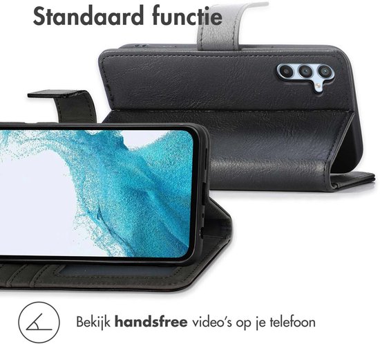 Coque Samsung Galaxy A54 (5G) avec porte-cartes - Bookcase de Luxe iMoshion - Zwart