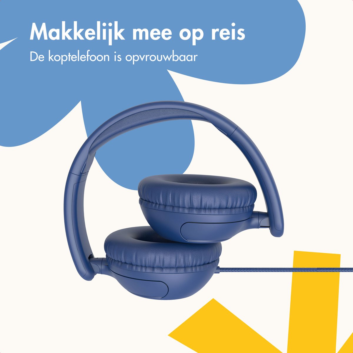 imoshion Kinder Koptelefoon met Draad - Met Decibelbegrenzer en Stickervellen - Koptelefoon Kinderen met AUX Kabel — afbeelding 10